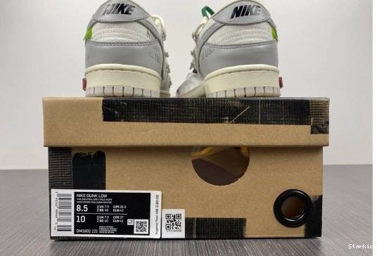  25  DM1602-121 Nike Low Dunk Off-White Lot 0117
